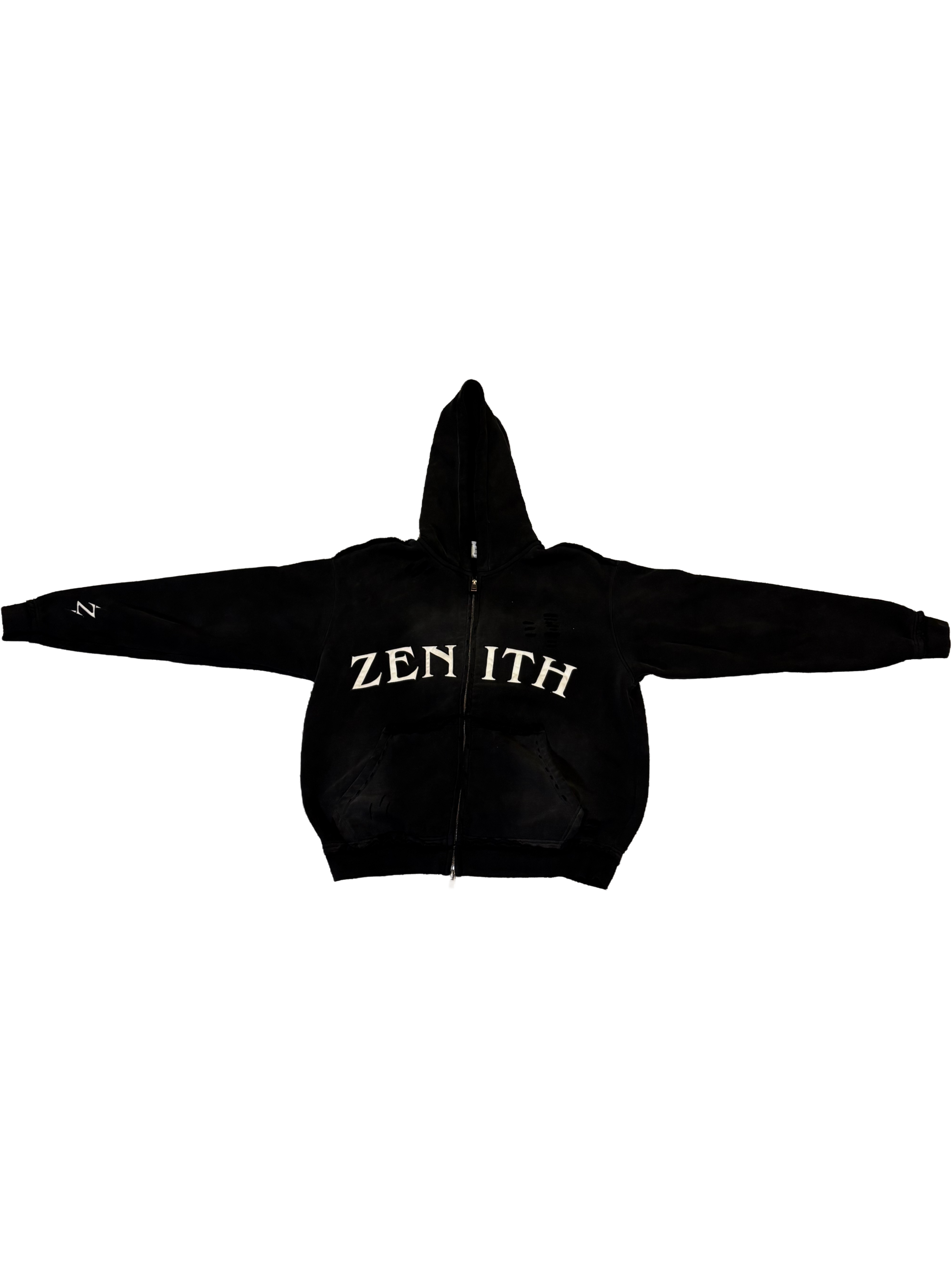 Zenith "Distressed" Zip-Up