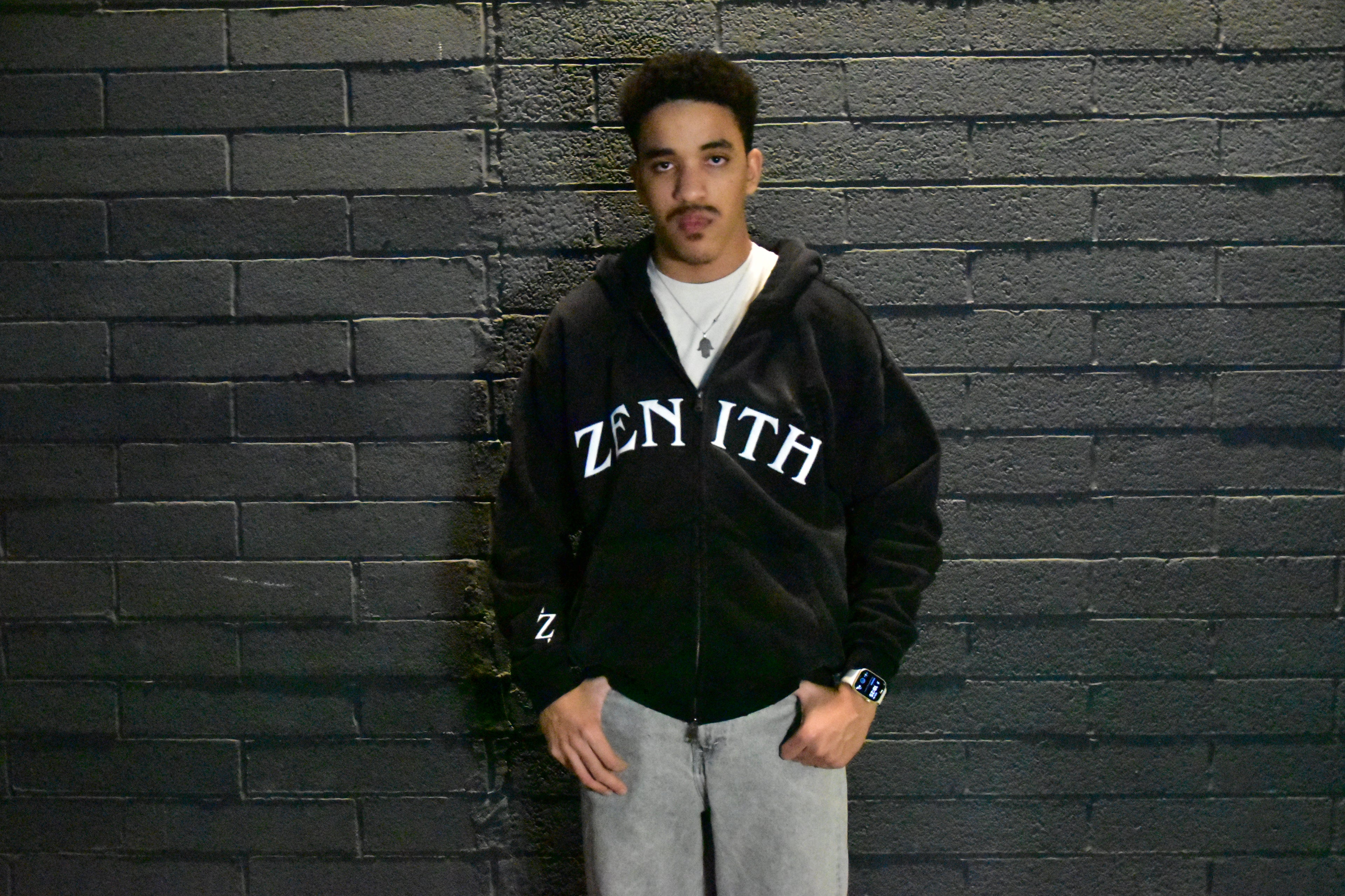 Zenith "Distressed" Zip-Up