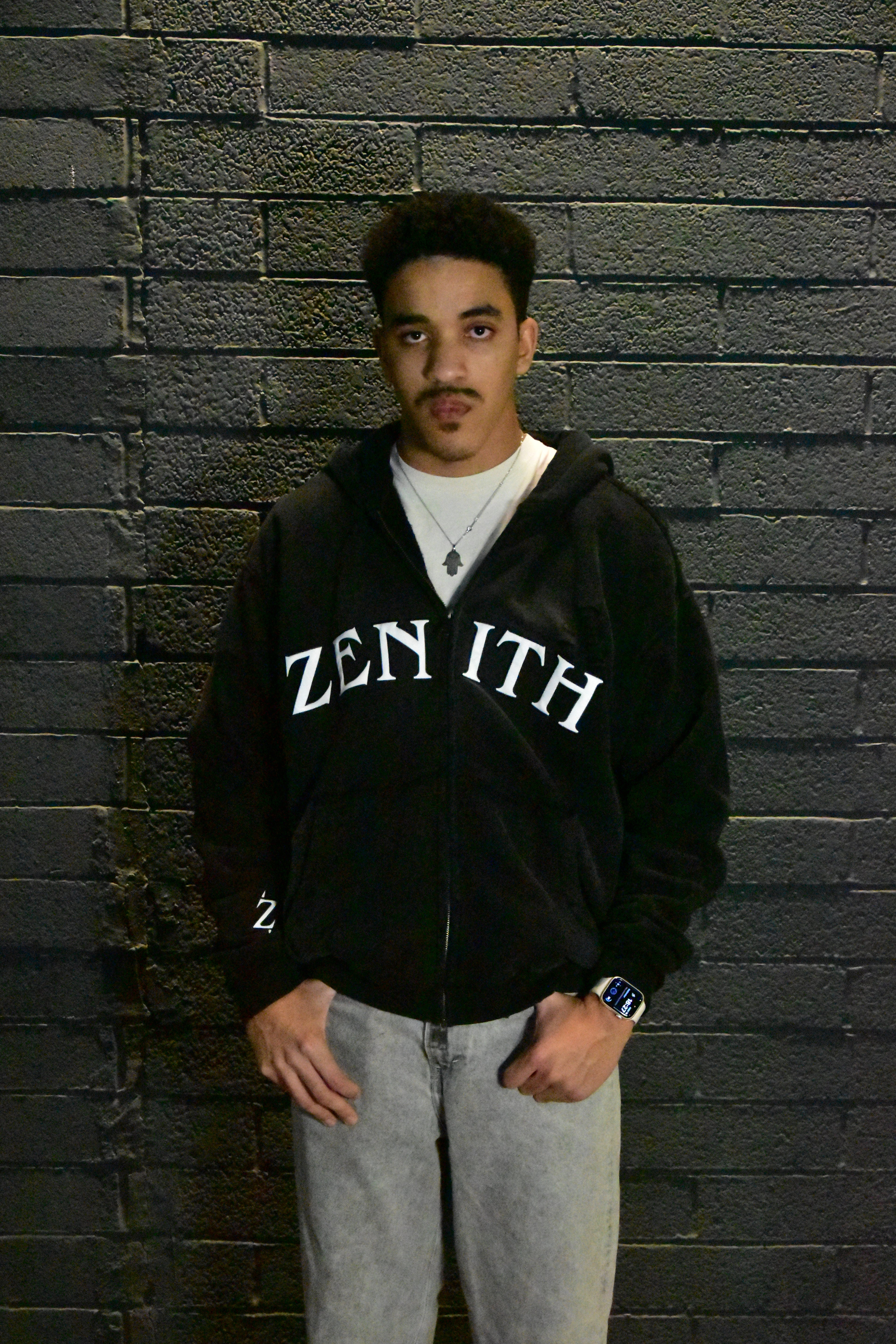 Zenith "Distressed" Zip-Up