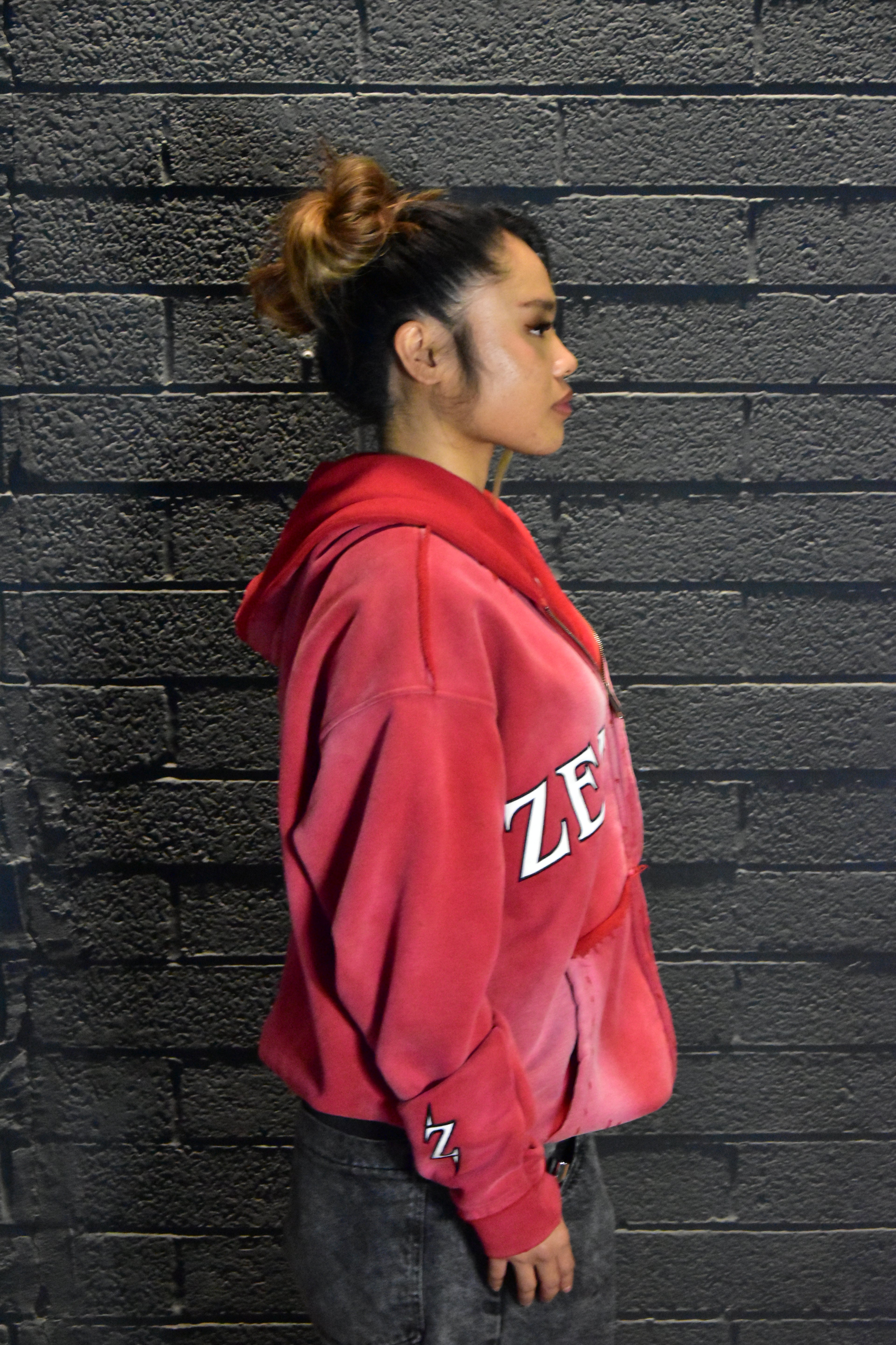 Zenith "Distressed" Zip-Up