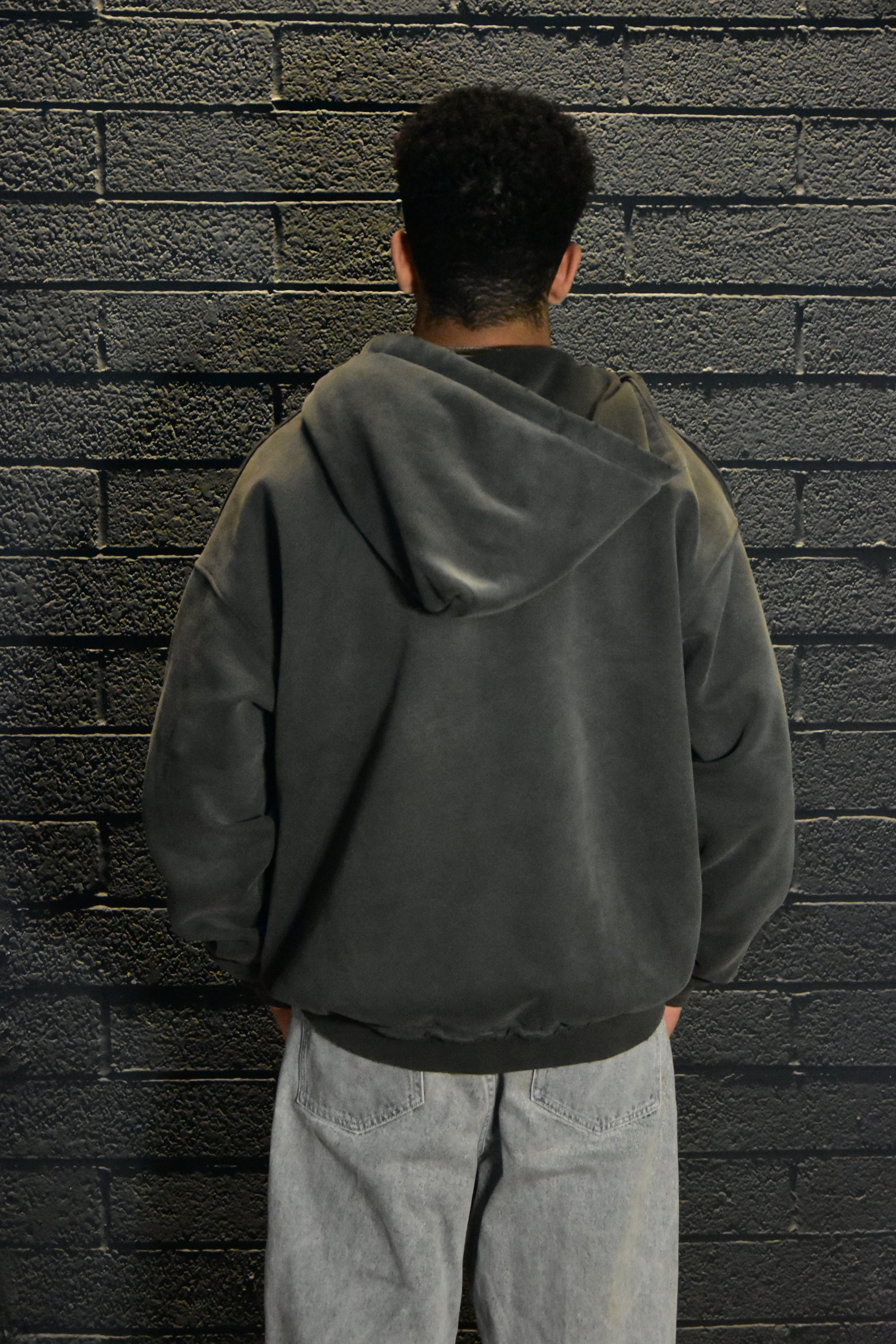 Zenith "Distressed" Zip-Up